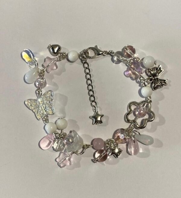 Screenshot Pink Crystal Bracelet