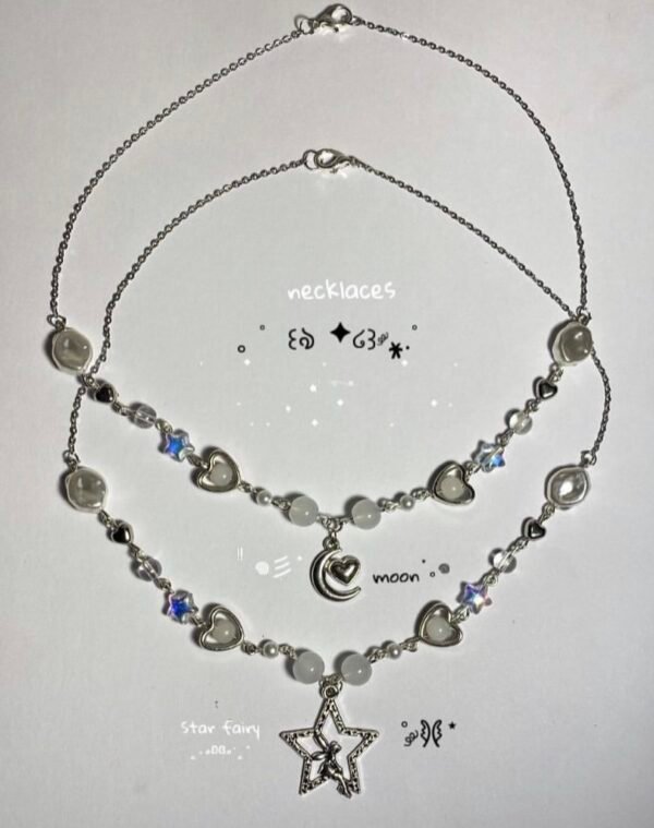 Moon n Fairy Necklace