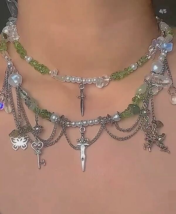 Green Stone Necklace