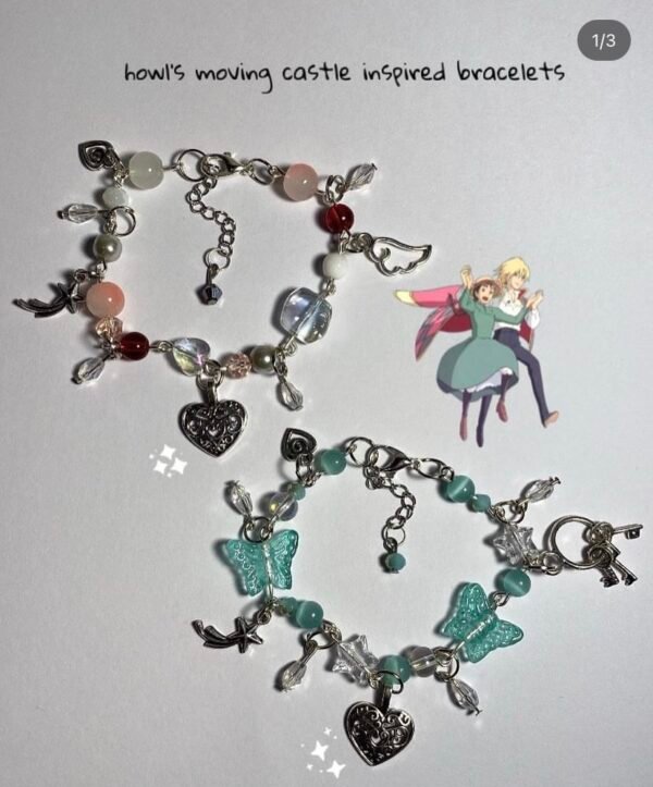 Howls Moving Castle Bracelets