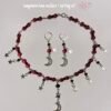 Sanquinem Luna Set (necklace + earring)