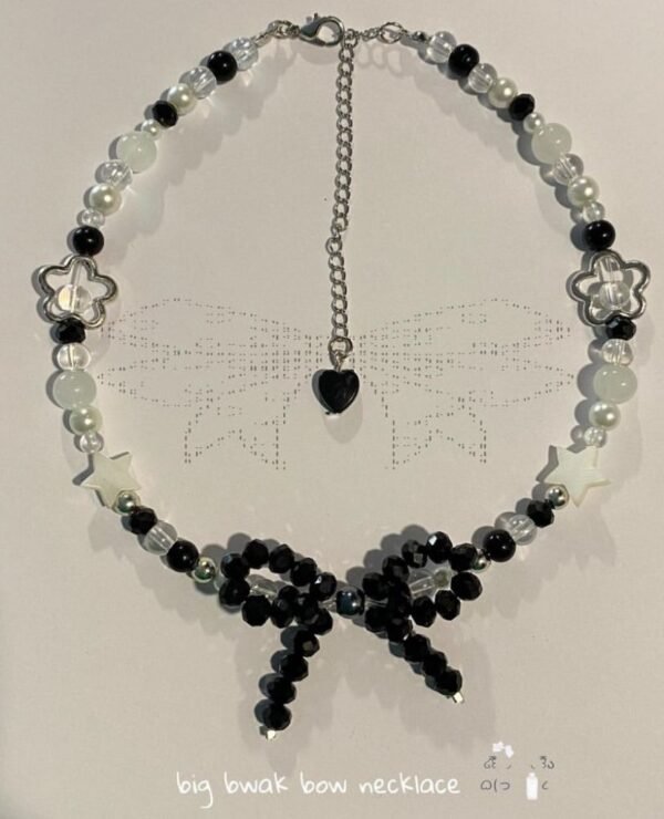 Big Bwak Bow Necklace