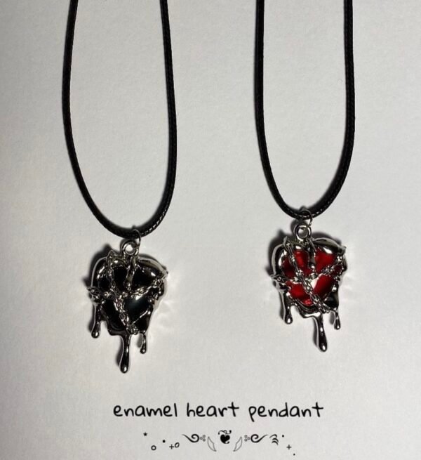 Enamel Heart