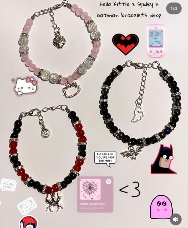 Screenshot hello kittie x spiderman x batman